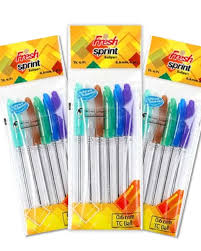 Fresh Sprint Ball Pen Black Ink – (6 Pcs)